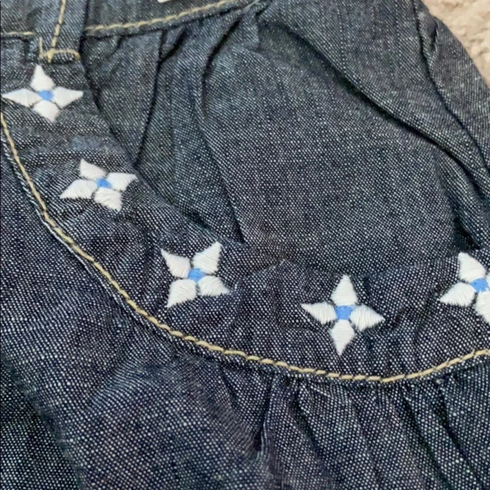 NEW Gymboree 8 Jean skirt girls nwt button down